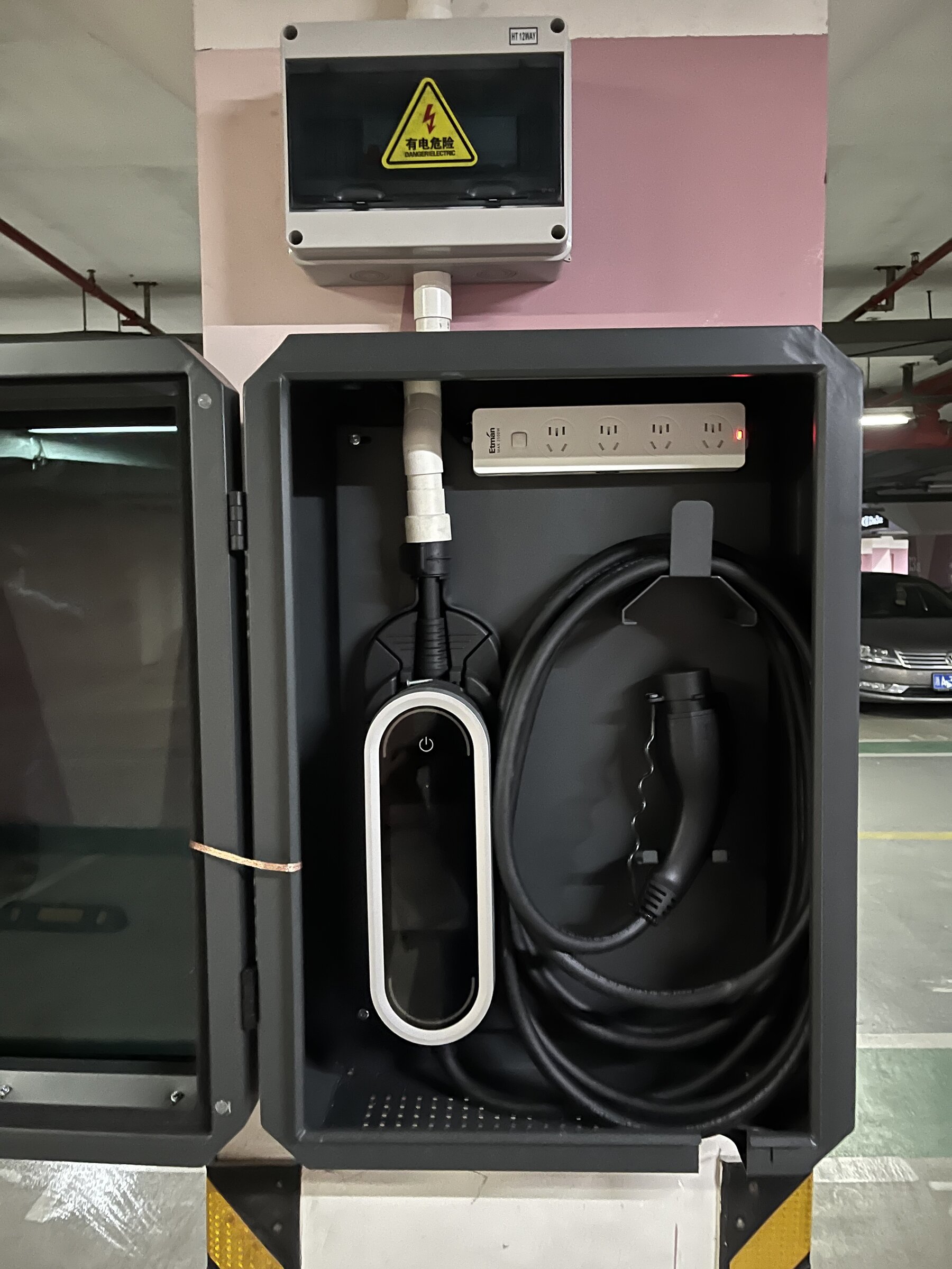 Porsche Taycan Show your home charging setup for your Taycan 2
