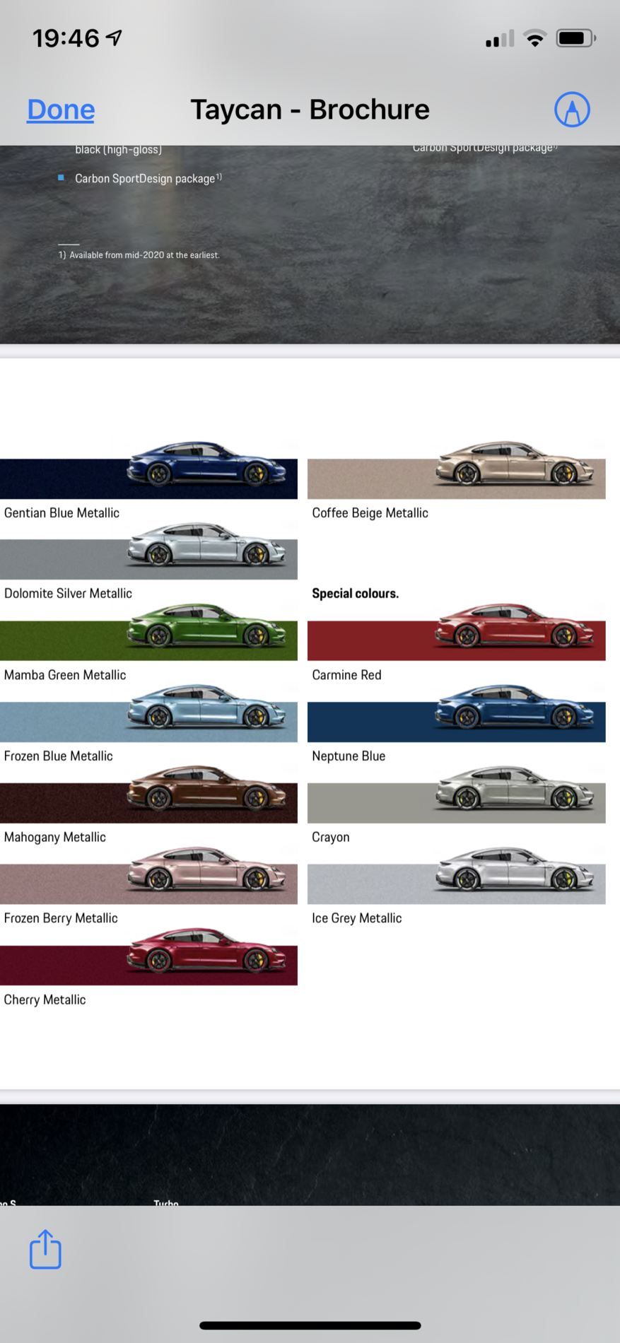Porsche Taycan Which Colors ? 2E421EA2-F538-45B9-A3C5-90F221656C41