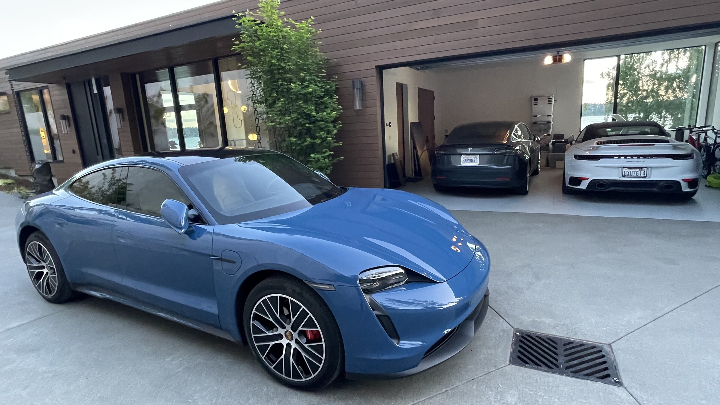 Porsche Taycan Paint to Sample (PTS) Voodoo Blue Taycan Turbo S arrives 378A29E6-D4C2-4042-A803-6C042729EE02