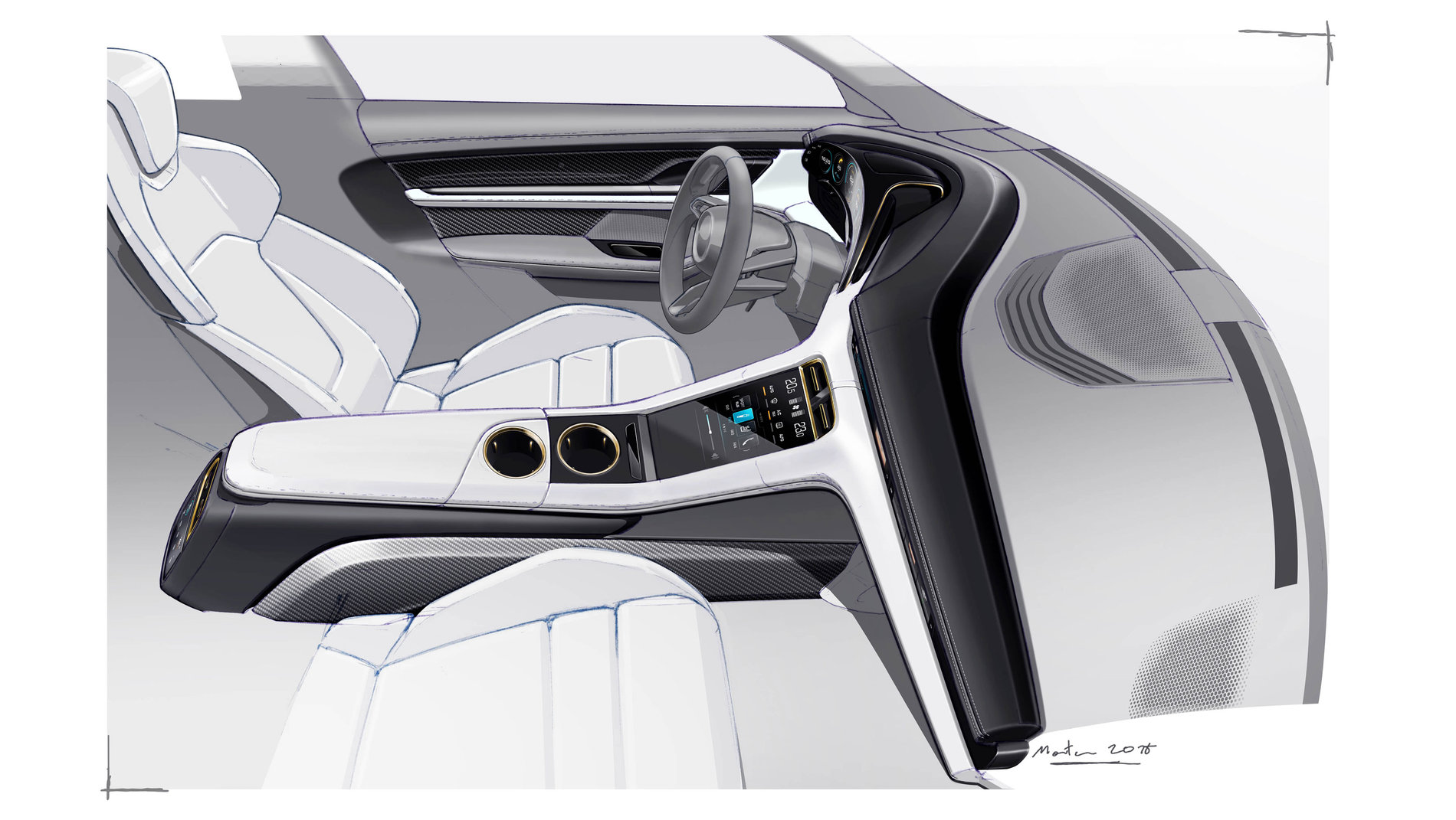 Porsche Taycan Press Release: Digital, clear, sustainable: the interior of the new Porsche Taycan! 551851_taycan_2019_porsche_a