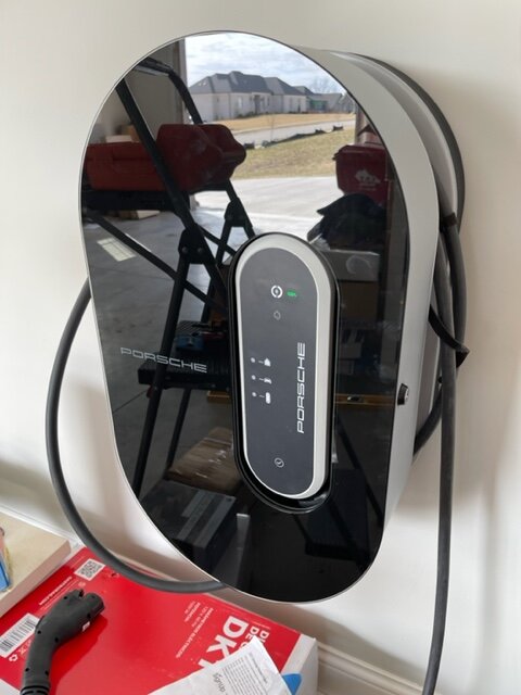 Porsche Taycan Show your home charging setup for your Taycan 9 finished
