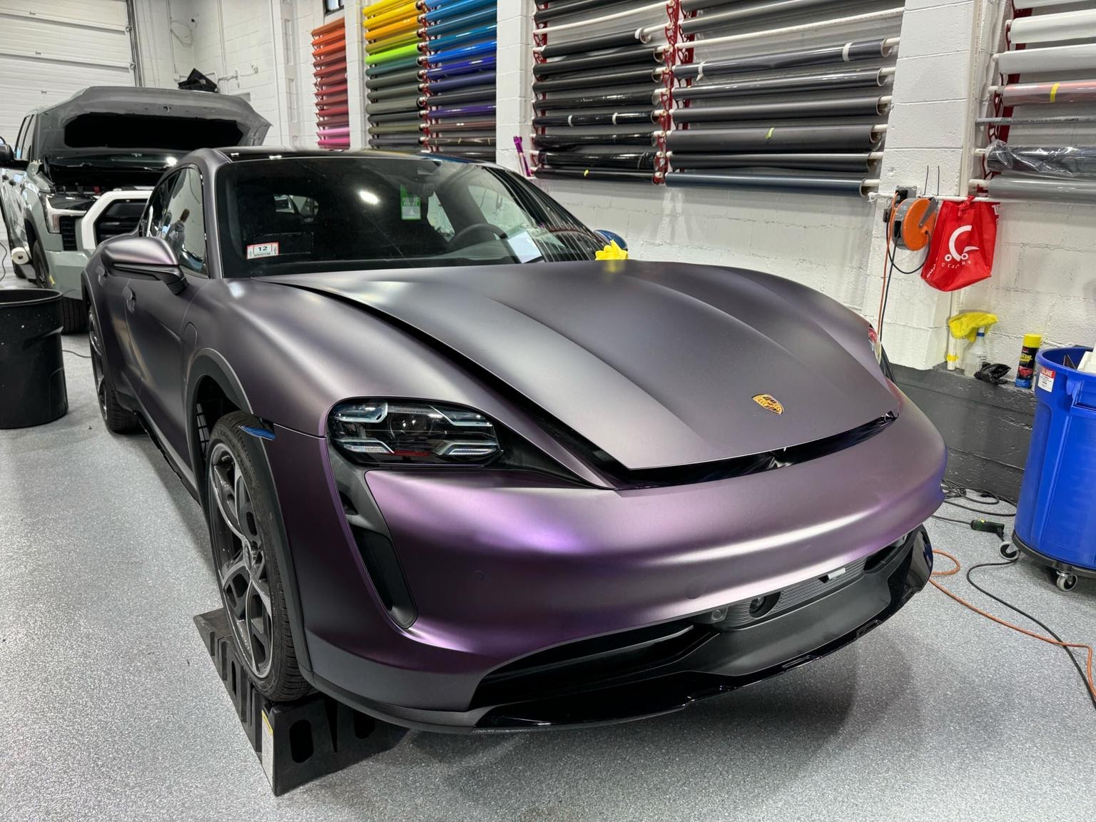 Porsche Taycan Buying a CPOed CT for the wife. Not the color she wants, but good deal. What would it cost to wrap it (East Coast - US)? 97f10e7d3f5140205af4d32f33c56a851ce8760a-2
