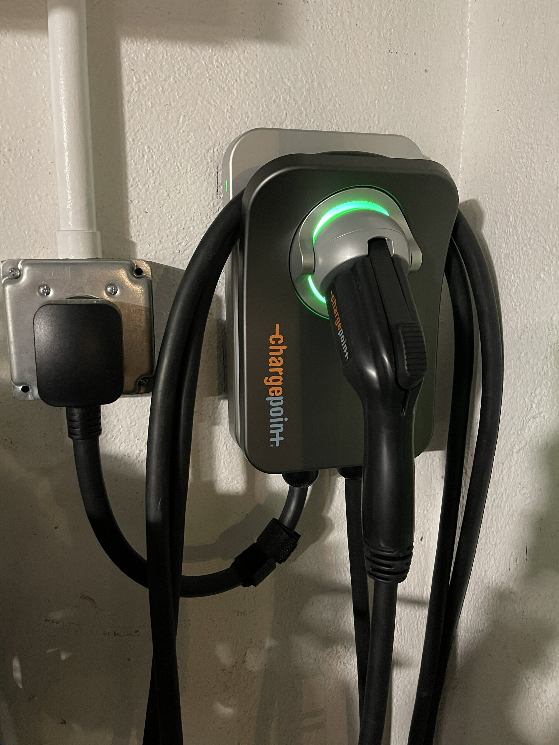 Porsche Taycan [US] - Over the Top - the well equipped EV home garage…for those that wish to "over do it"… ChargePoint