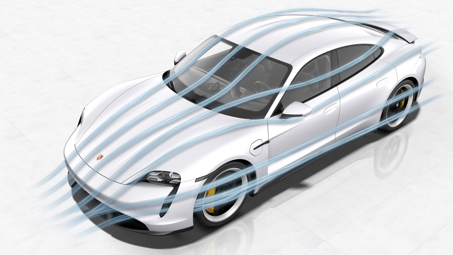 Porsche Taycan Taycan aerodynamics and active cooling high_taycan_turbo_s_aerodynamics_2019_porsche_a