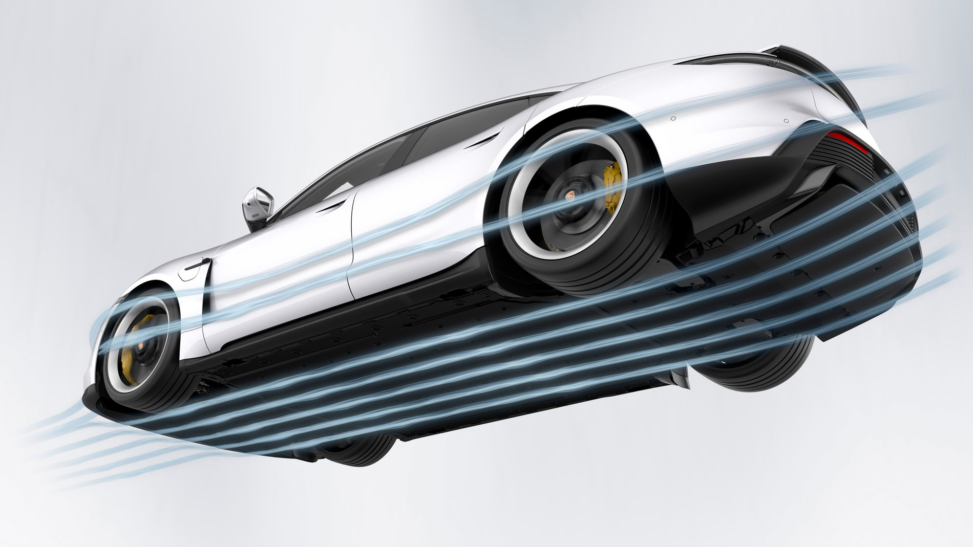 Porsche Taycan Taycan aerodynamics and active cooling high_taycan_turbo_s_aerodynamics_underbody_2019_porsche_a