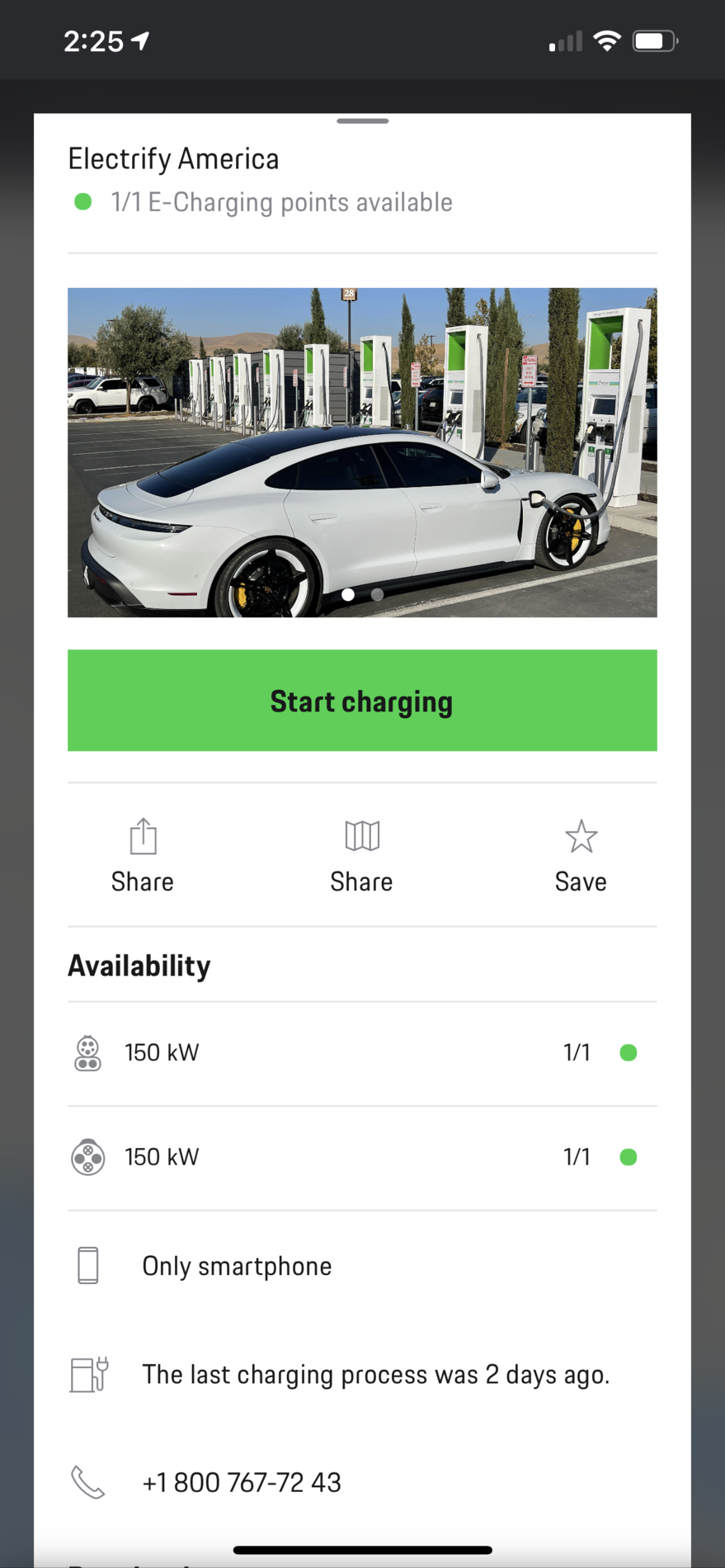 Porsche Taycan Bay Area folks, could you help me check this charging station image1
