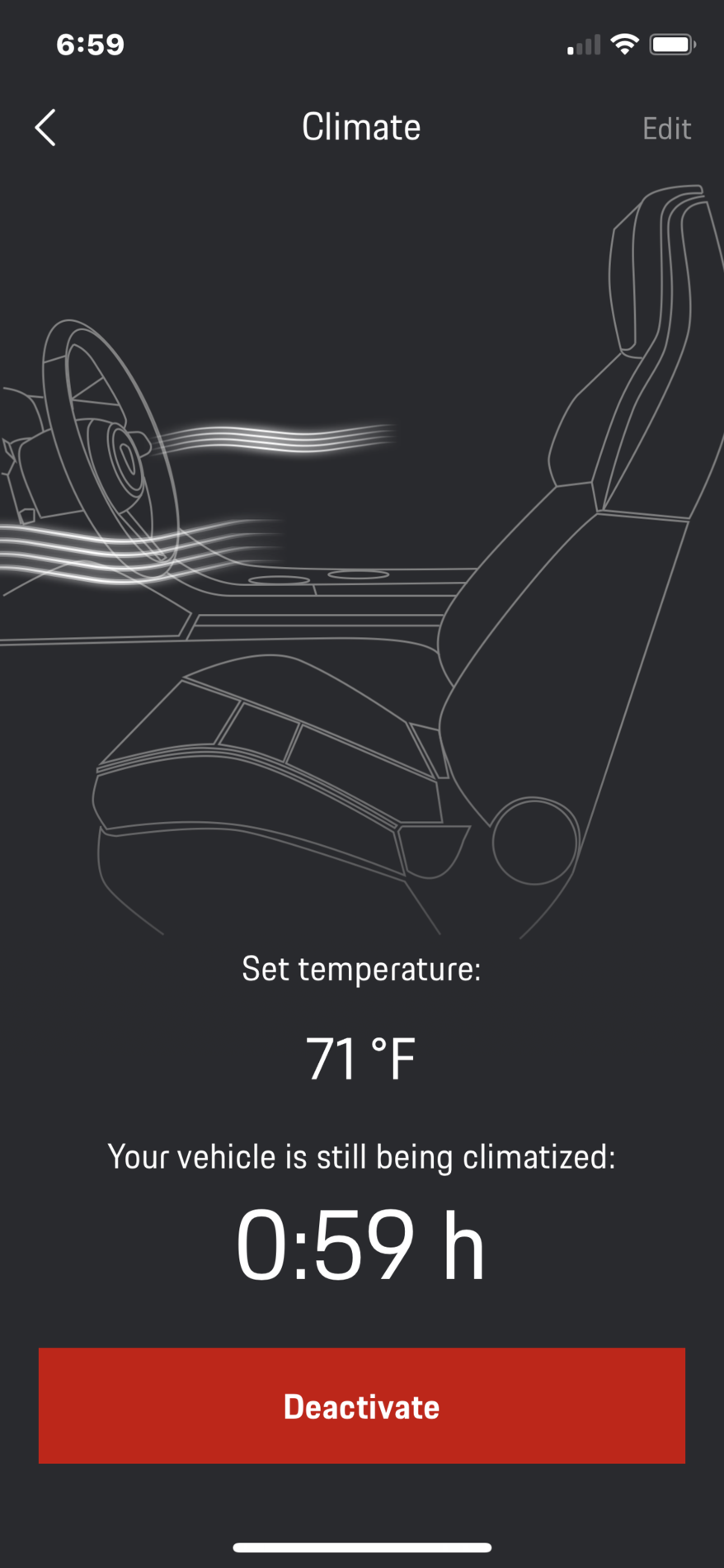 Porsche Taycan Connect App and Remote Control of Climate Control IMG_2410.PNG
