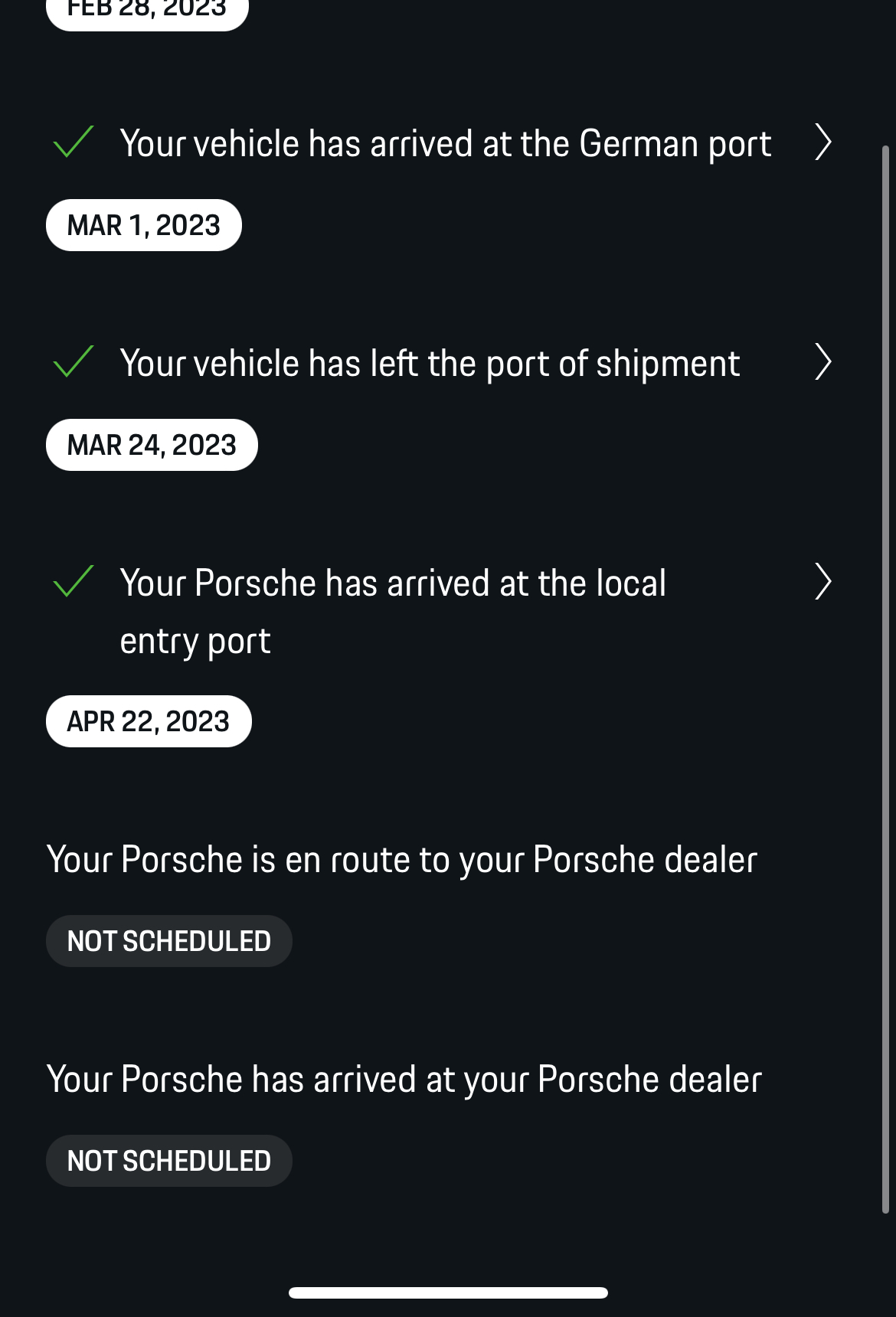 Porsche Taycan How reliable is the Porsche app? IMG_8436