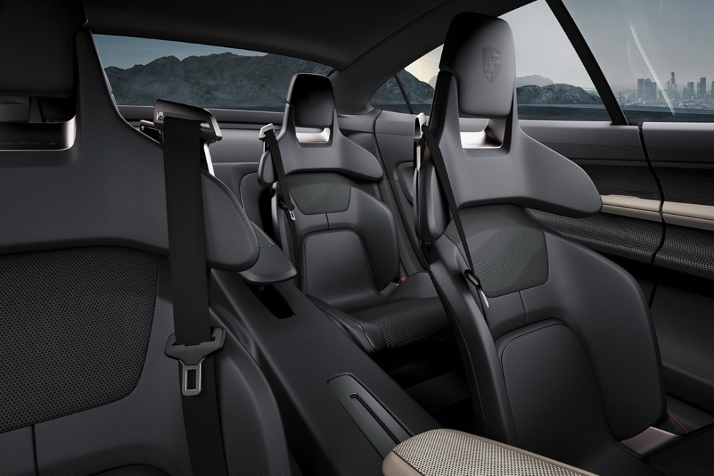 Porsche Taycan Taycan interior spied with huge full digital dashboard porsche-mission-e-concept-interior-7