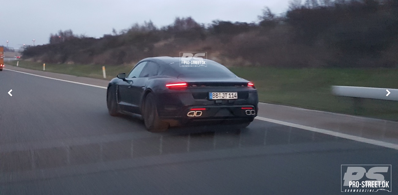 Porsche Taycan Taycan prototype looking great in motion. Now with video and sound! Porsche Taycan Denmark 6