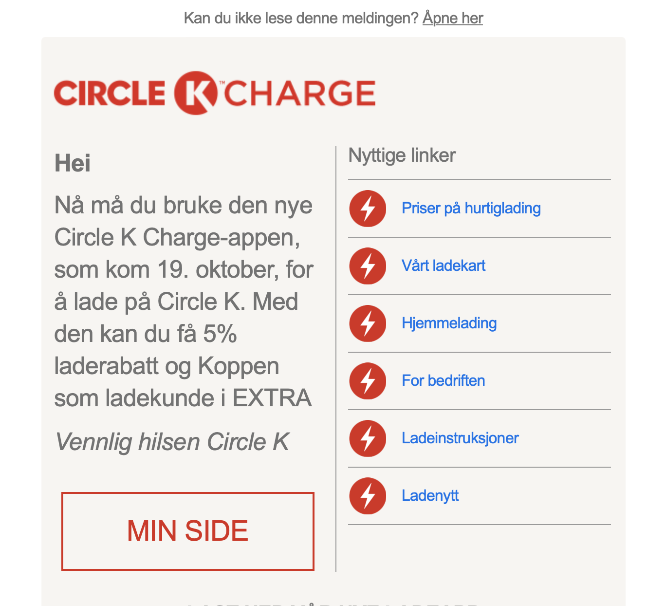 Porsche Taycan Norway: Charging at Circle K & New App Screenshot 2022-12-13 at 13.36.04