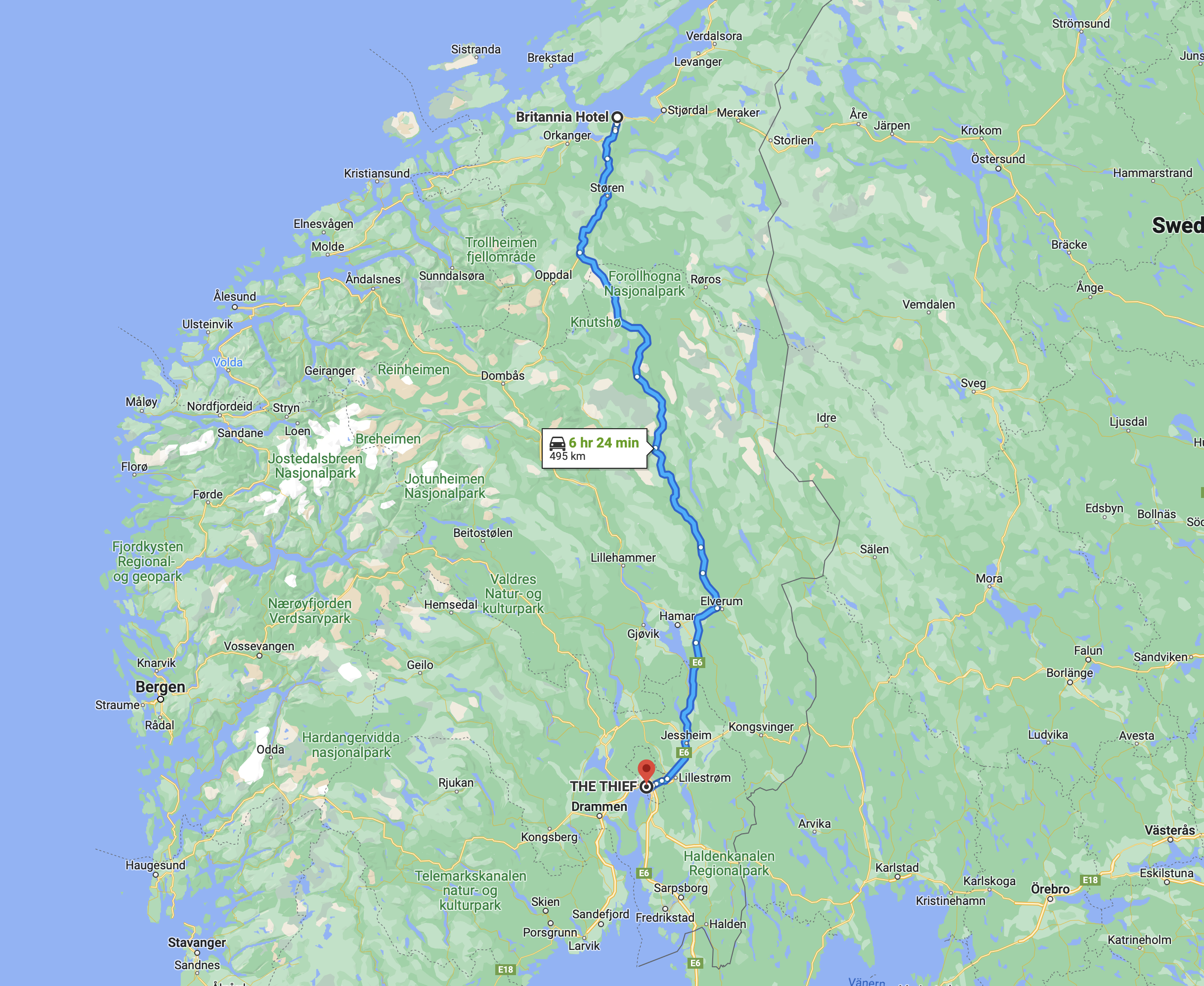 Porsche Taycan Taycan to Tromsø Road Trip – Winter 2023 (Arctic Norway) Screenshot 2023-02-24 at 10.20.03