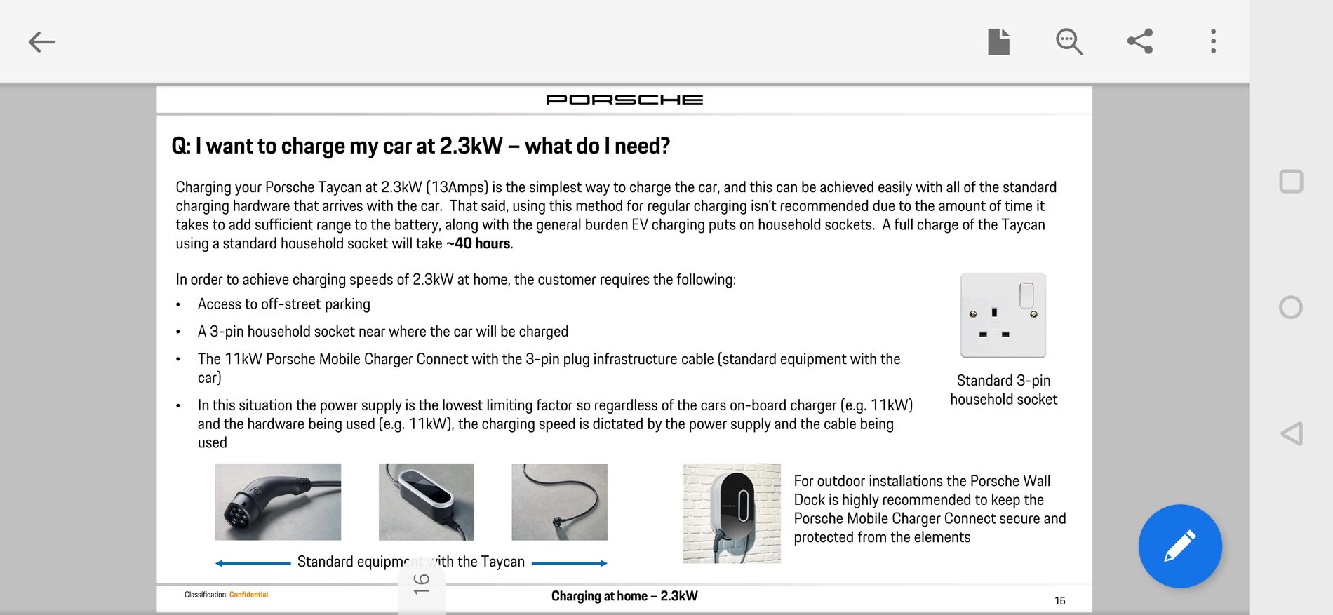 Porsche Taycan Home charging in the UK Screenshot_20200204-214522