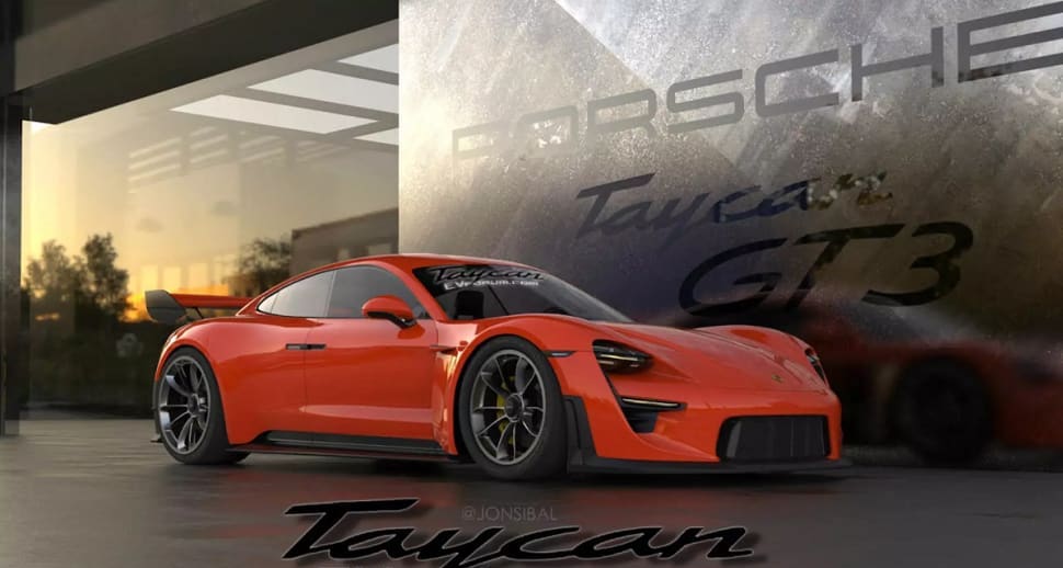 Porsche Taycan 2020 Porsche Taycan spy pics & videos taycan-gt3-2