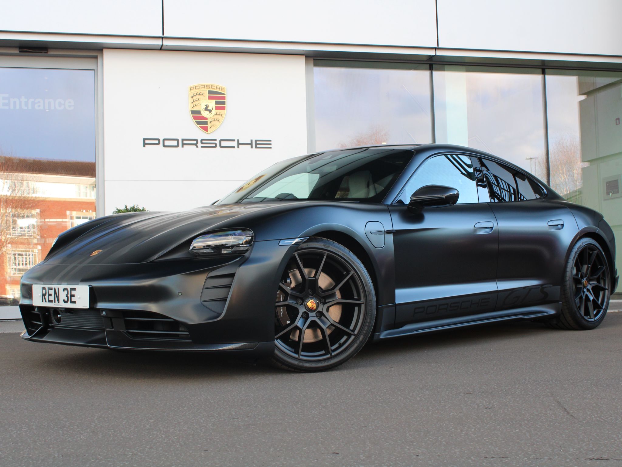 Porsche Taycan Just took delivery of my 2023 Taycan GTS and wrapped in satin PPF WhatsApp Image 2023-03-08 at 13.47.15