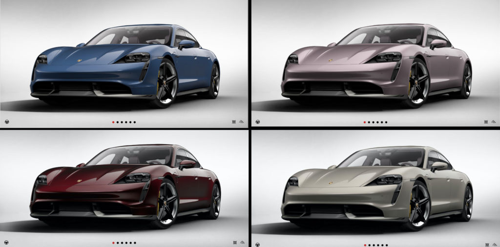 2021 porsche taycan colors – TaycanForum — Porsche Taycan Owners, News ...